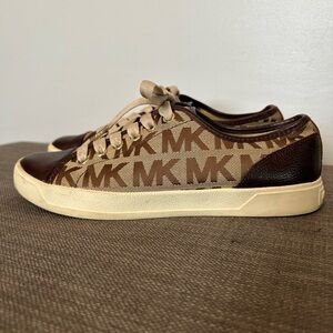 Michael Kors Canvas Logo Sneakers